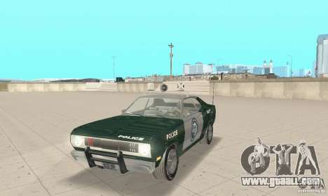 Plymouth Duster 340 Police for GTA San Andreas