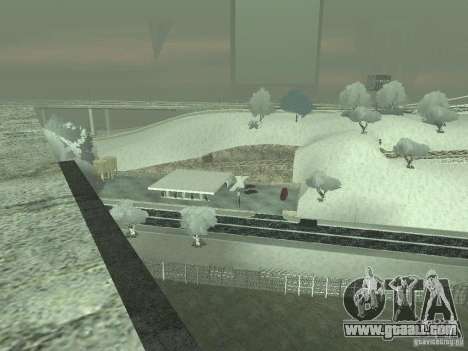 Snow v 2.0 for GTA San Andreas