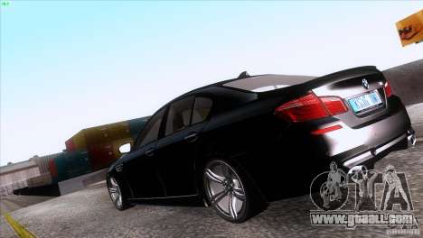BMW M5 2012 for GTA San Andreas