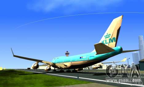 Boeing 747 KLM for GTA San Andreas
