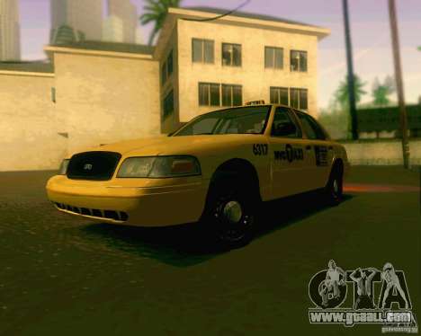Ford Crown Victoria 2003 NYC TAXI for GTA San Andreas