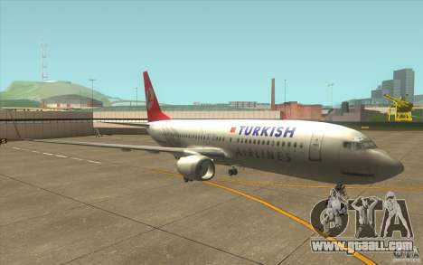 Boeing 737-800 THY for GTA San Andreas