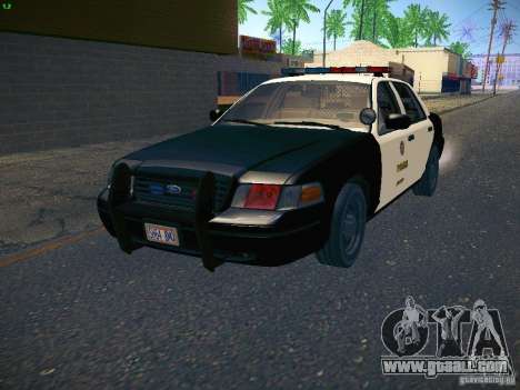 Ford Crown Victoria Police Intercopter for GTA San Andreas