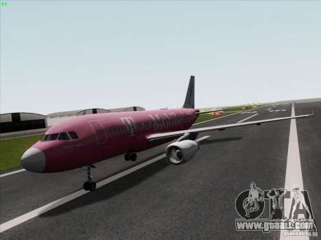Airbus A319 Spirit of T-Mobile for GTA San Andreas