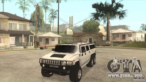 Hummer H6 for GTA San Andreas