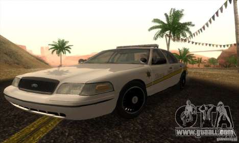 Ford Crown Victoria Illinois Police for GTA San Andreas