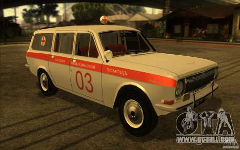 GAZ-24 Volga 03 ambulance for GTA San Andreas