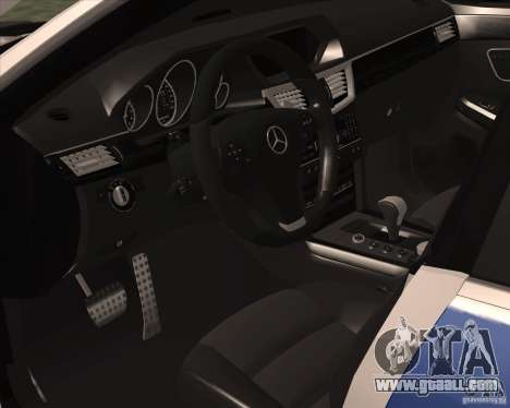 Mercedes-Benz E63 AMG W212 for GTA San Andreas