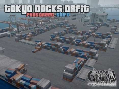 Tokyo Docks Drift for GTA 4