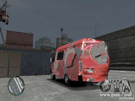 Gazelle 2705 Telkomsel Van for GTA 4