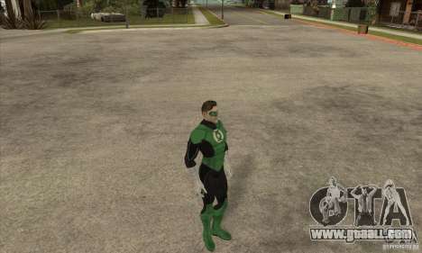 Green Lantern for GTA San Andreas