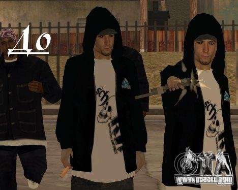Clothing with Victor Coem for GTA San Andreas