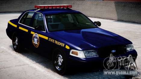 Ford Crown Victoria New York State Patrol [ELS] for GTA 4