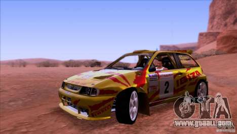 Seat Ibiza Rally for GTA San Andreas