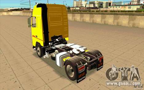 Volvo FH16 Globetrotter DHL for GTA San Andreas