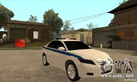 Toyota Camry 2010 SE Police RUS for GTA San Andreas