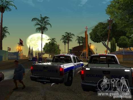 Chevrolet Silverado Rockland Police Department for GTA San Andreas