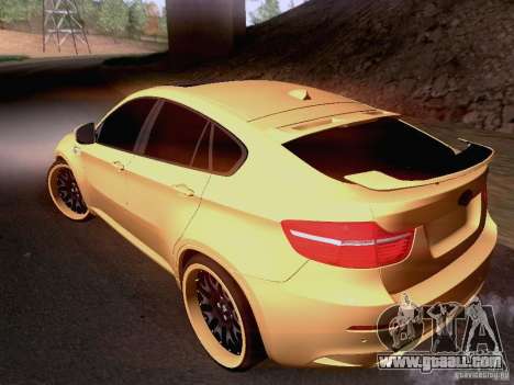 BMW X6M Hamann for GTA San Andreas