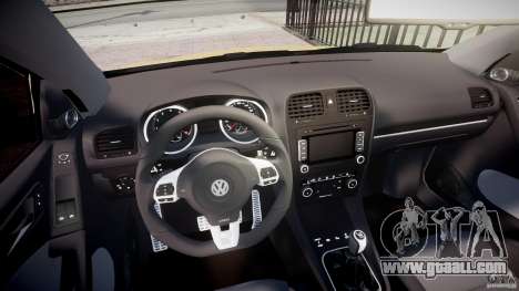 Volkswagen Golf GTI Mk6 2010 for GTA 4