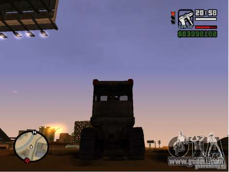 Bulldozer T 130 for GTA San Andreas