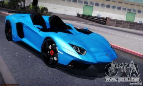 Lamborghini Aventador J for GTA San Andreas