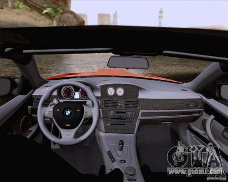 BMW M3 GT-S Fixed Edition for GTA San Andreas