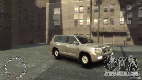 Toyota Land Cruiser 200 2010 for GTA 4