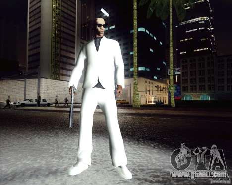 White costume for GTA San Andreas