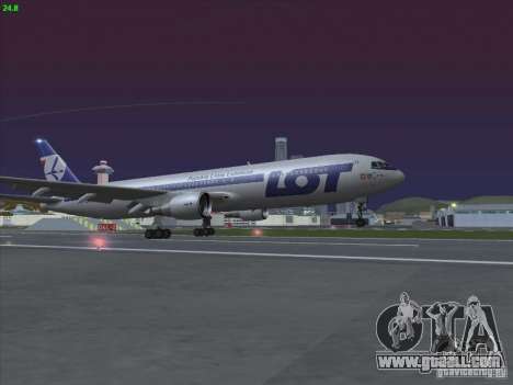Boeing 767-300 LOT Polish Airlines for GTA San Andreas
