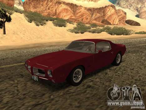 Pontiac Firebird 1970 for GTA San Andreas