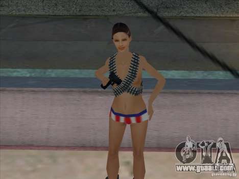 Nude Mod for girlfriends for GTA San Andreas