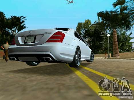 Mercedes-Benz S65 AMG 2012 for GTA Vice City