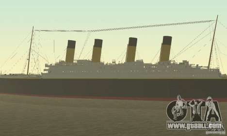 RMS Titanic for GTA San Andreas