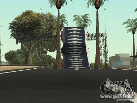 Drift track and stund map for GTA San Andreas
