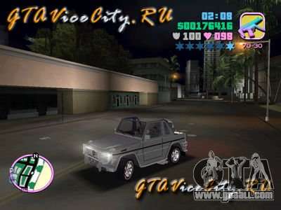 Mercedes-Benz G-Cabrio for GTA Vice City
