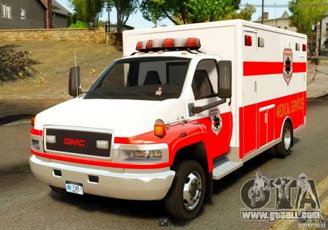 GMC C5500 Topkick Ambulance for GTA 4