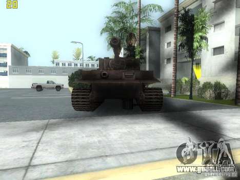 Tiger for GTA San Andreas