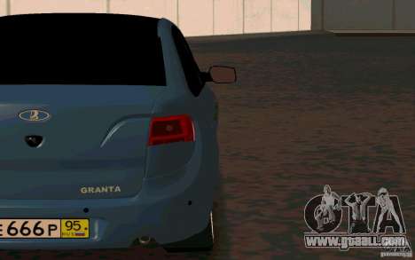 Lada Granta TUNING for GTA San Andreas