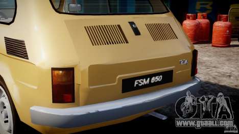 Fiat 126p 1976 for GTA 4