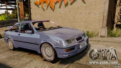 Ford Sierra RS500 Cosworth 1987 for GTA 4