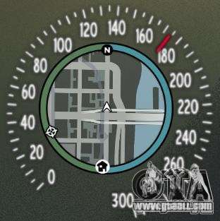 Speedometer IV (Skin 8) for GTA 4