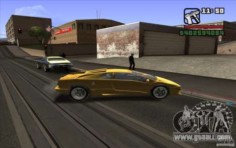 Lamborghini Diablo SV for GTA San Andreas