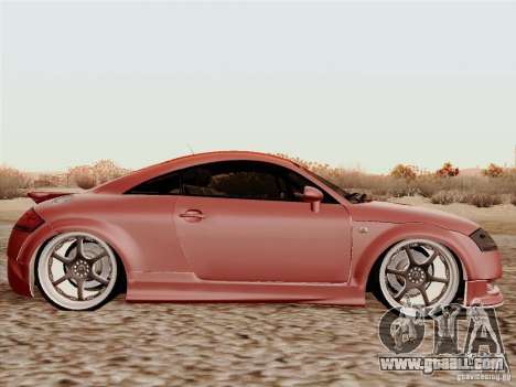 Audi TT for GTA San Andreas