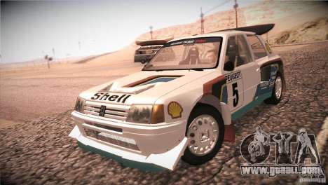 Peugeot 205 T16 for GTA San Andreas