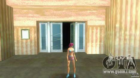 Girl Player mit 11skins for GTA Vice City