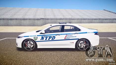 Honda Accord Type R NYPD (City Patrol 1090) ELS for GTA 4