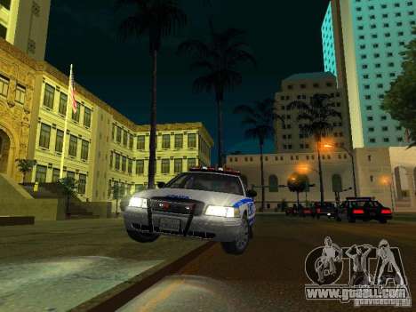 Ford Crown Victoria 2009 New York Police for GTA San Andreas