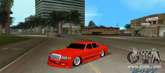 Mercedes-Benz W126 Wild Stile Edition for GTA Vice City