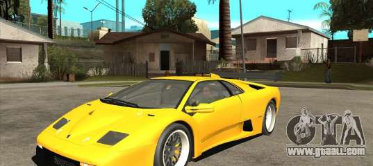 Lamborghini Diablo GT-R 1999 for GTA San Andreas