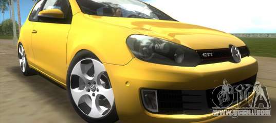 Volkswagen Golf 6 GTI for GTA Vice City